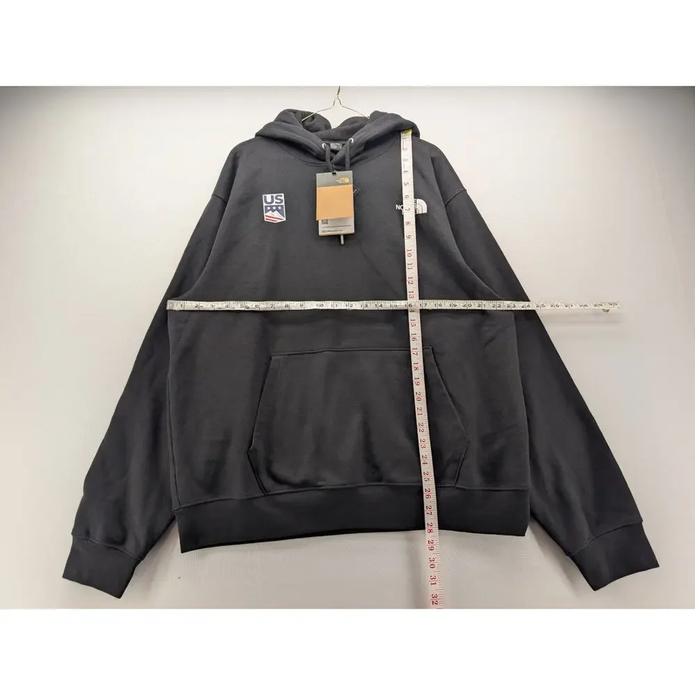 NWT The North Face Unisex U.S. Ski and Snowboard Relaxed Hoodie in Black sz L